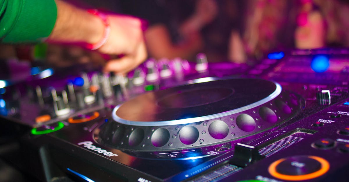 trabalho de dj